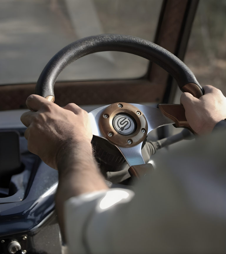 Driving electric cart