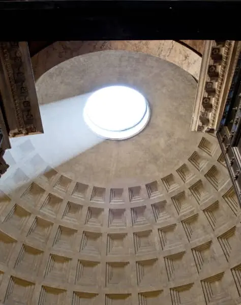 Pantheon dome interior